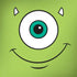 Disney Monsters Inc. Mike’s Face PlayStation 4 Gold Wireless Headset Skin