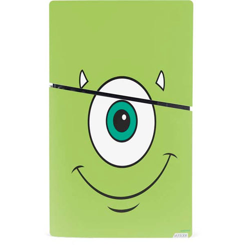 Disney Monsters Inc. Mike’s Face PS5 Slim Digital Edition Bundle Skin
