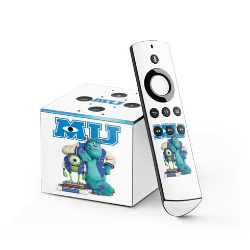 Disney Monsters University Mike and Sully Fire TV Cube Skin
