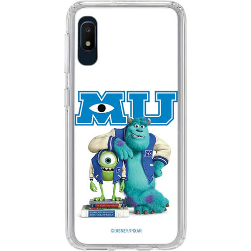 Disney Monsters University Mike and Sully Galaxy A10e Clear Case