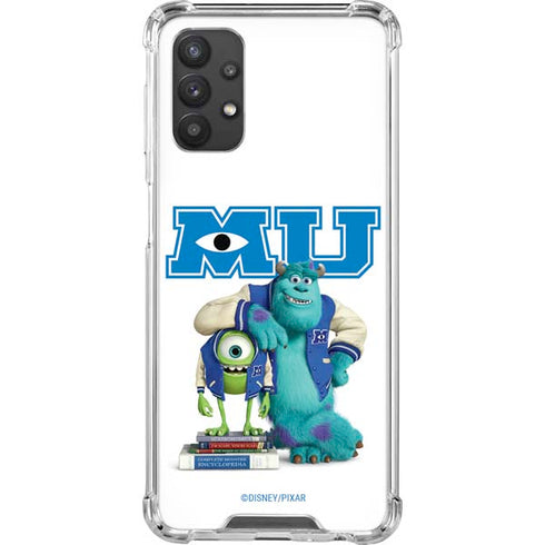 Disney Monsters University Mike and Sully Galaxy A32 5G Clear Case