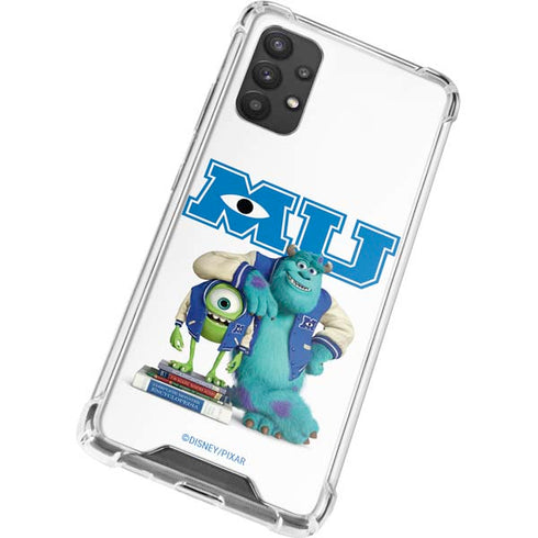Disney Monsters University Mike and Sully Galaxy A32 5G Clear Case