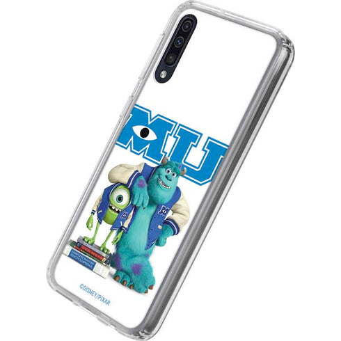 Disney Monsters University Mike and Sully Galaxy A50 Clear Case