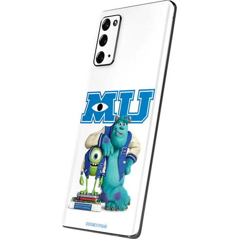 Disney Monsters University Mike and Sully Galaxy Note20 5G Skin