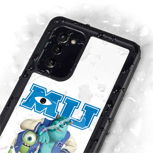 Disney Monsters University Mike and Sully Galaxy Note20 5G Waterproof Case