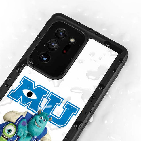 Disney Monsters University Mike and Sully Galaxy Note20 Ultra 5G Waterproof Case