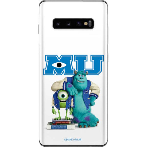Disney Monsters University Mike and Sully Galaxy S10 Plus Skin