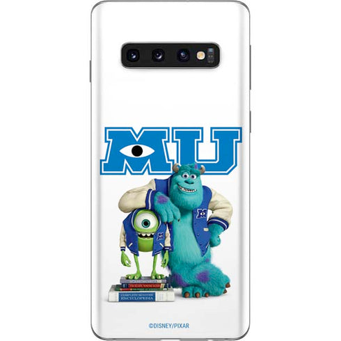 Disney Monsters University Mike and Sully Galaxy S10 Skin