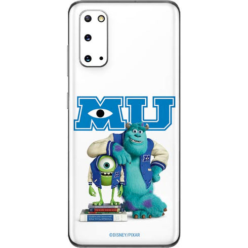 Disney Monsters University Mike and Sully Galaxy S20 Skin