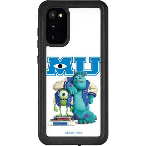 Disney Monsters University Mike and Sully Galaxy S20 Waterproof Case