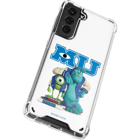 Disney Monsters University Mike and Sully Galaxy S21 Plus 5G Clear Case