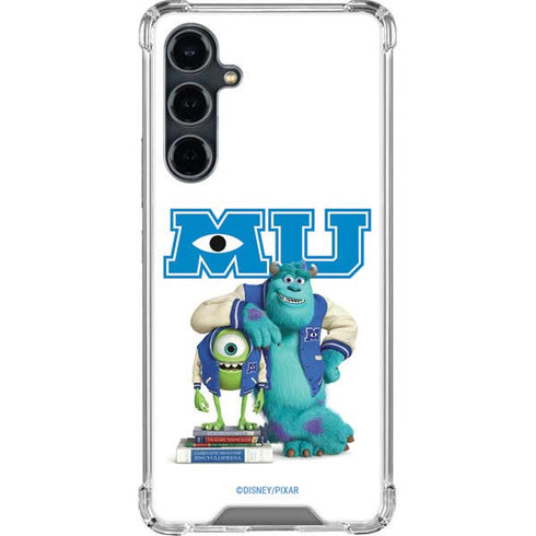 Disney Monsters University Mike and Sully Galaxy S23 FE Clear Case