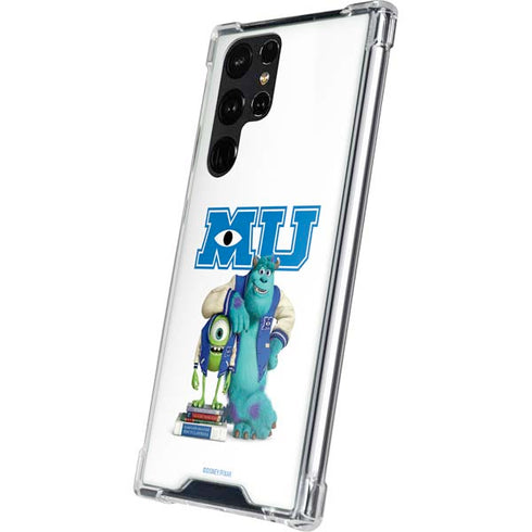Disney Monsters University Mike and Sully Galaxy S23 Ultra Clear Case