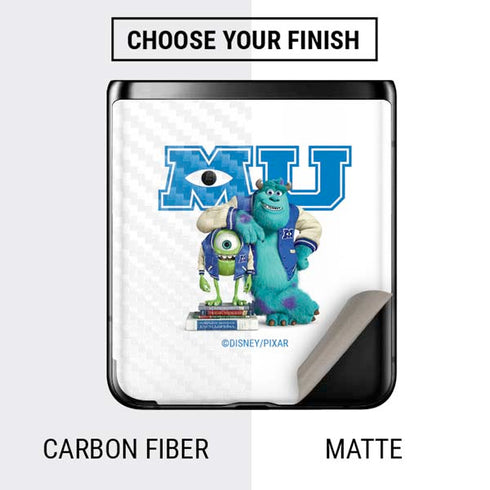 Disney Monsters University Mike and Sully Galaxy Z Flip Skin