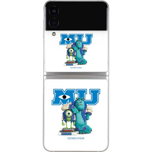 Disney Monsters University Mike and Sully Galaxy Z Flip4 5G Skin