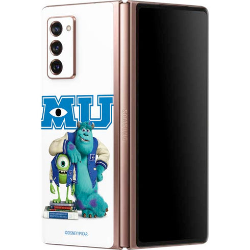 Disney Monsters University Mike and Sully Galaxy Z Fold2 5G Skin