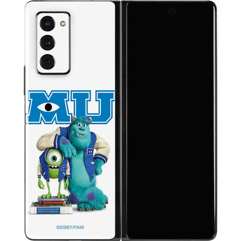 Disney Monsters University Mike and Sully Galaxy Z Fold2 5G Skin