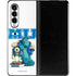 Disney Monsters University Mike and Sully Galaxy Z Fold3 5G Skin