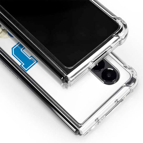 Disney Monsters University Mike and Sully Galaxy Z Fold4 5G Clear Case