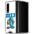 Disney Monsters University Mike and Sully Galaxy Z Fold4 5G Clear Case