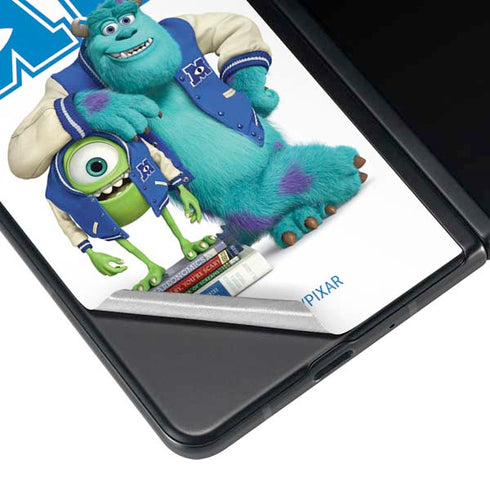 Disney Monsters University Mike and Sully Galaxy Z Fold4 5G Skin