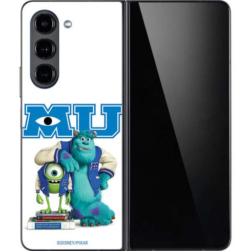 Disney Monsters University Mike and Sully Galaxy Z Fold5 5G Skin