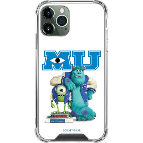 Disney Monsters University Mike and Sully iPhone 12 Pro Clear Case