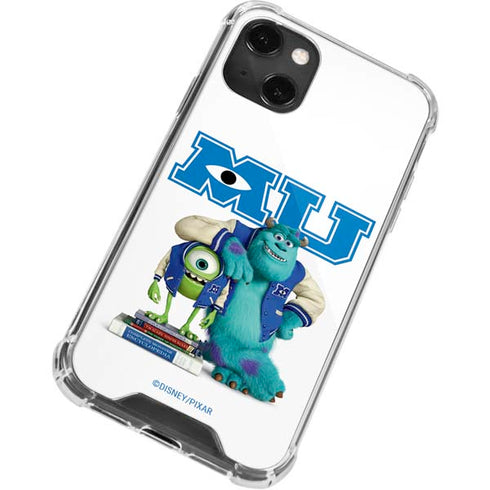 Disney Monsters University Mike and Sully iPhone 13 Mini Clear Case