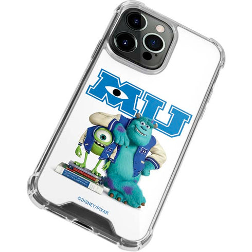 Disney Monsters University Mike and Sully iPhone 13 Pro Max Clear Case