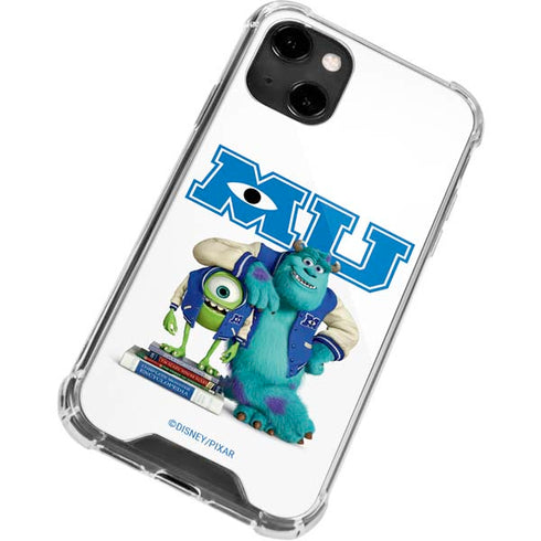 Disney Monsters University Mike and Sully iPhone 14 Clear Case
