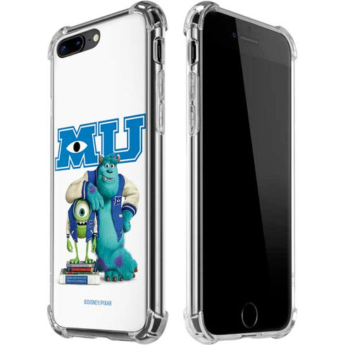 Disney Monsters University Mike and Sully iPhone 7/8 Plus Clear Case