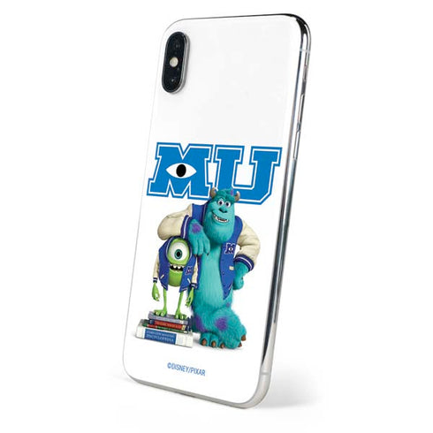 Disney Monsters University Mike and Sully iPhone X Skin
