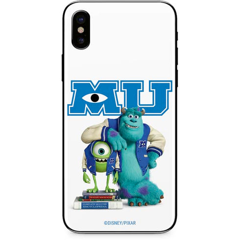 Disney Monsters University Mike and Sully iPhone XS Skin