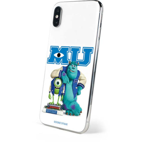 Disney Monsters University Mike and Sully iPhone XS Skin