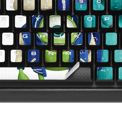Disney Monsters University Mike and Sully K95 RGB PLATINUM Mechanical Gaming Keyboard Skin