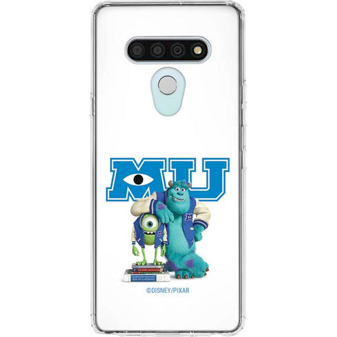 Disney Monsters University Mike and Sully LG Stylo 6 Clear Case