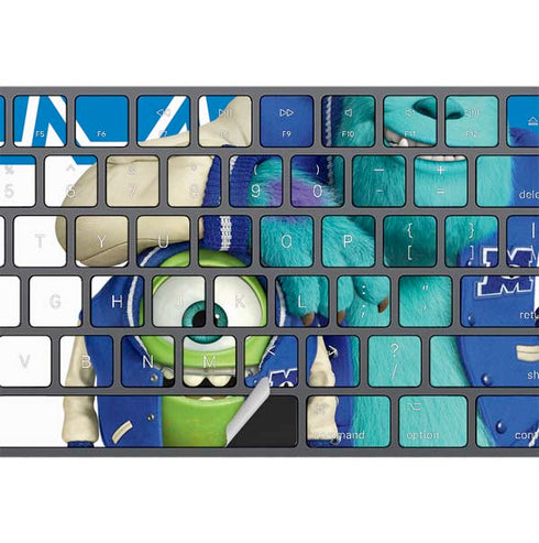 Disney Monsters University Mike and Sully Magic Keyboard with Numeric Keypad Skin