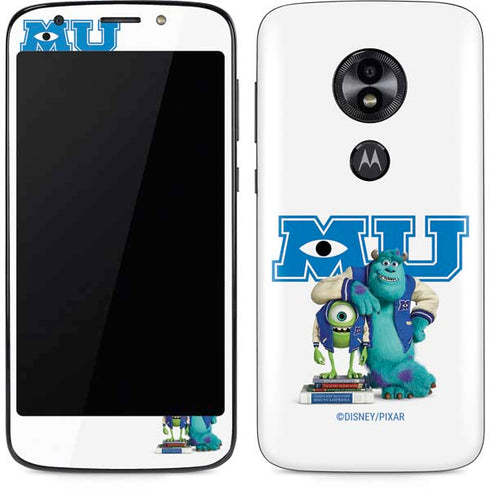 Disney Monsters University Mike and Sully Moto E5 Play Skin