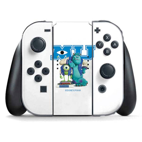 Disney Monsters University Mike and Sully Nintendo Switch (2017-2021) Joy-Con Controller Skin