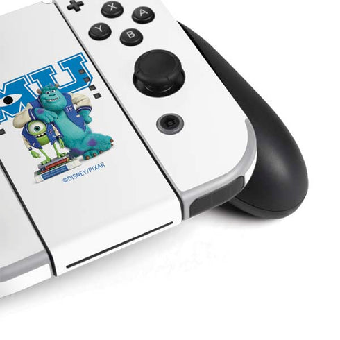 Disney Monsters University Mike and Sully Nintendo Switch OLED (2021) Skin