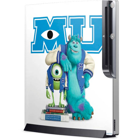 Disney Monsters University Mike and Sully Playstation 3 & PS3 Slim Skin