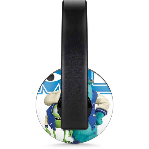Disney Monsters University Mike and Sully PlayStation 4 Gold Wireless Headset Skin