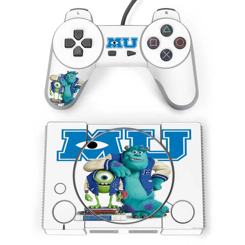Disney Monsters University Mike and Sully PlayStation Classic Bundle Skin