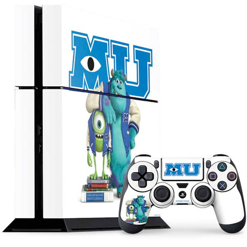 Disney Monsters University Mike and Sully PS4 Console and Controller Bundle Skin