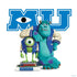 Disney Monsters University Mike and Sully PS4 Slim Skin