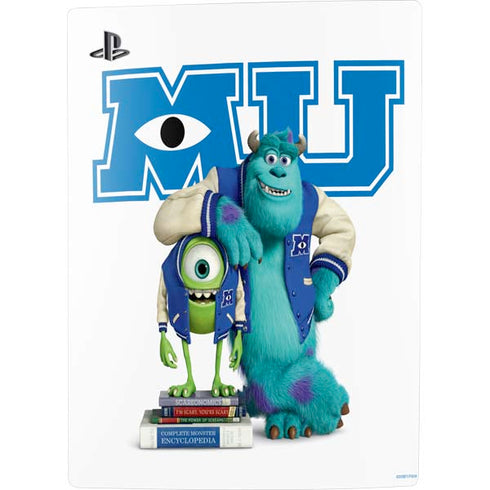 Disney Monsters University Mike and Sully PS5 Digital Edition Console Skin