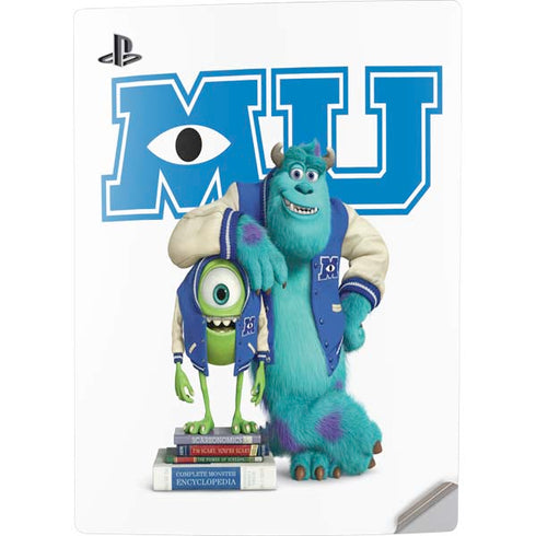 Disney Monsters University Mike and Sully PS5 Digital Edition Console Skin