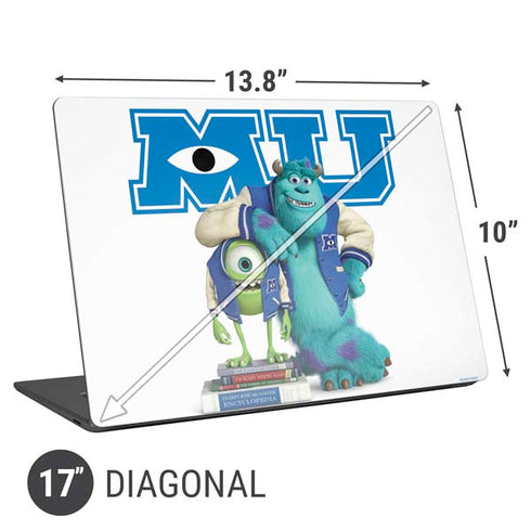 Disney Monsters University Mike and Sully Universal Laptop 17in (13.8 x 10in) Skin