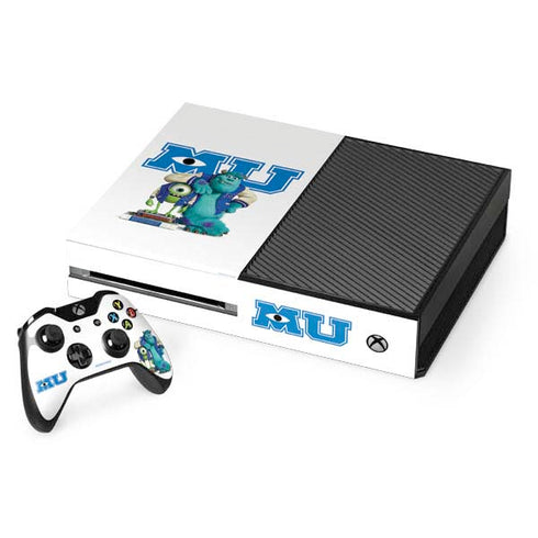 Disney Monsters University Mike and Sully Xbox One Console and Controller Bundle Skin