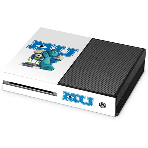 Disney Monsters University Mike and Sully Xbox One Console Skin